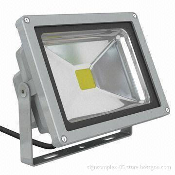 20W LED Floodlight, >0.9 PF, Compared with Traditional Ones, 60% Energy-saving Percentage